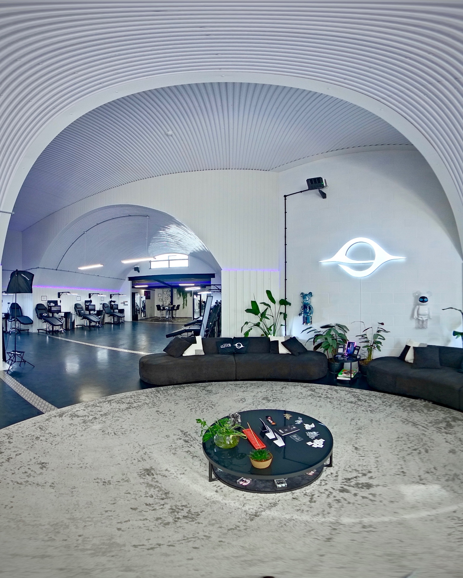 Inside London's Glitch — the open-plan tattooing floor beneath the Southwark railway arch